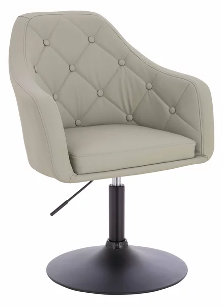 HR831N Scaun Culoare in Piele Ecologica Premium Soft cu Bază Neagră