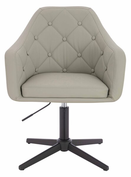 HR831CROSS Scaun Culoare in Piele Ecologica Premium Soft cu Bază Neagră