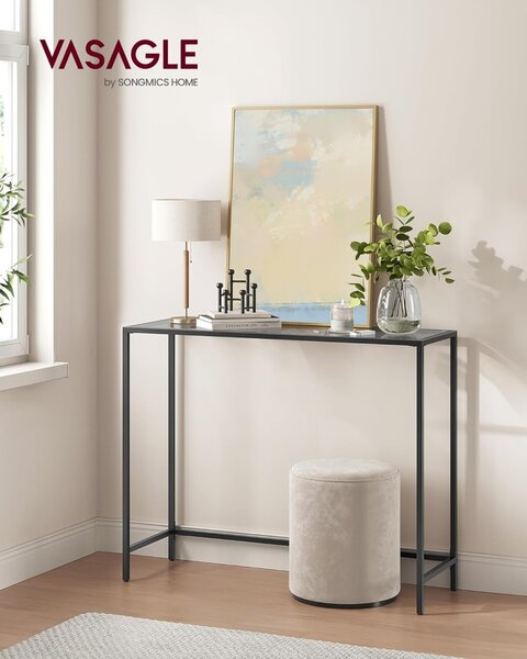 Consola Vasagle Gri 100.5x20x80 cm