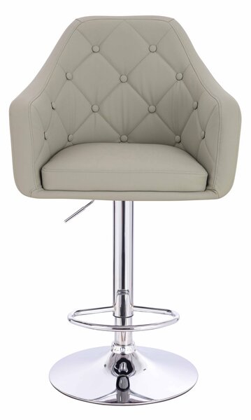 HR831W Scaun Culoare in Piele Ecologica Premium Soft cu Bază Cromata