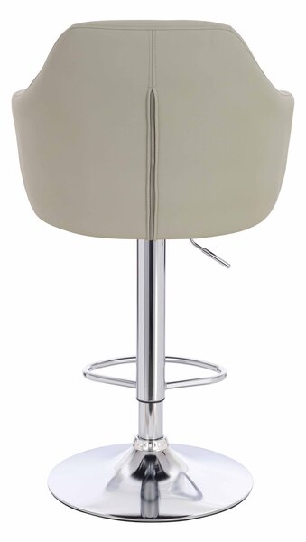 HR831W Scaun Culoare in Piele Ecologica Premium Soft cu Bază Cromata