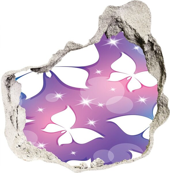 Fototapet un zid spart cu priveliște Un vis floral în tonuri de roz