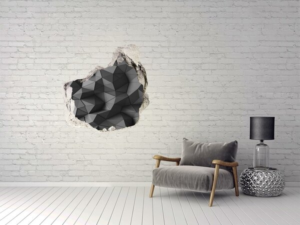 Fototapet 3D gaură în perete Gaură modernă în perete