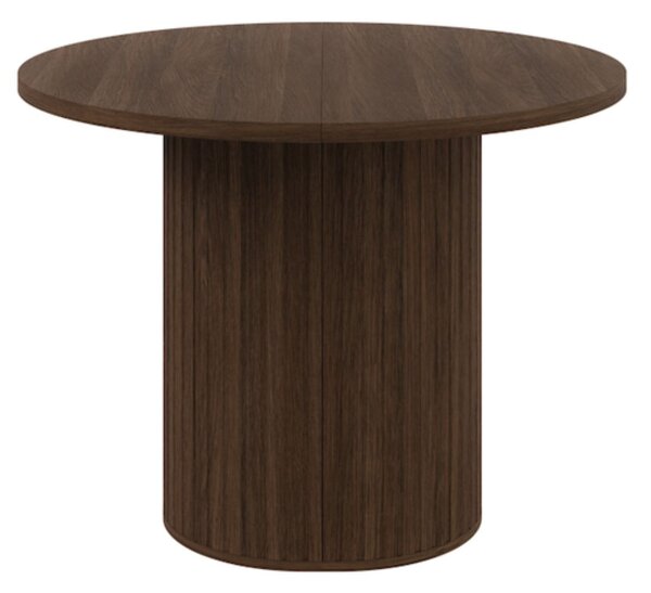 Masă de dining extensibilă Ovalio, stejar dunin (100-188 cm)