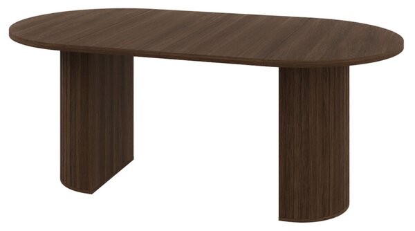 Masă de dining extensibilă Ovalio, stejar dunin (100-188 cm)