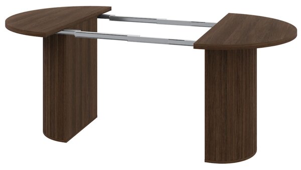 Masă de dining extensibilă Ovalio, stejar dunin (100-188 cm)