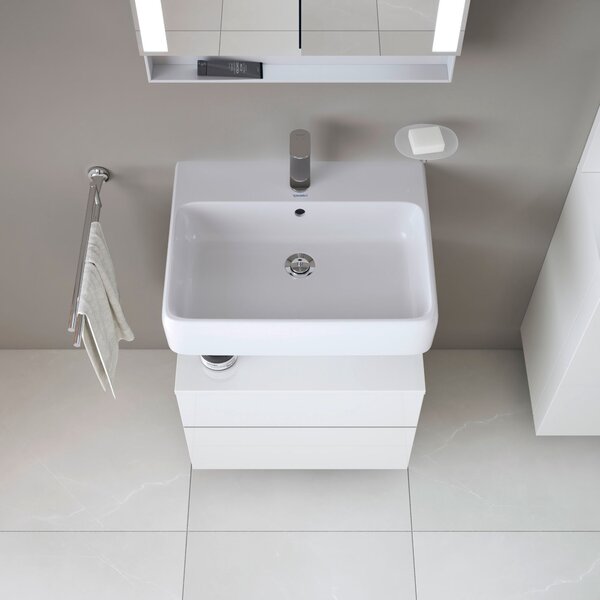 Duravit Qatego dulap 59x47x59 cm sub chiuveta pe perete alb QA4393022220010