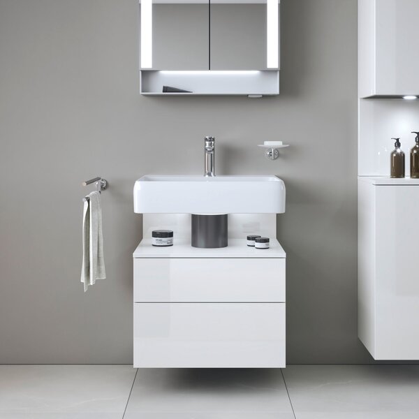 Duravit Qatego dulap 59x47x59 cm sub chiuveta pe perete alb QA4393022220010