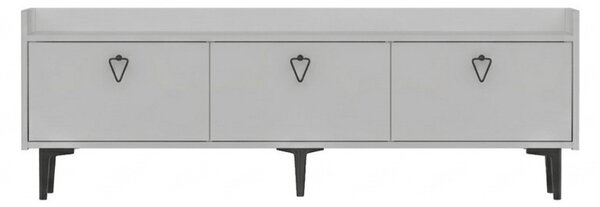 Comoda TV PIENA 160 cm, alb