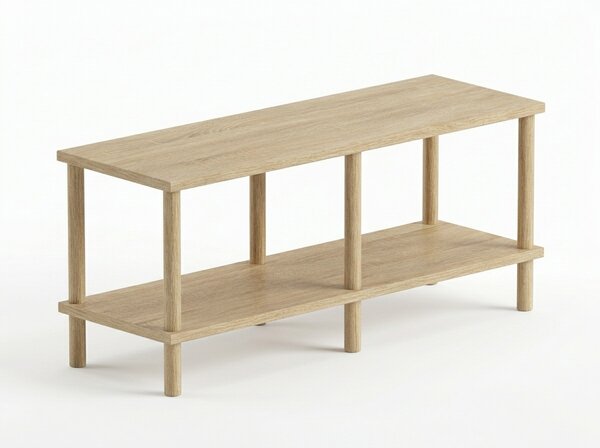 Comoda TV SOLE 90 cm, stejar sonoma