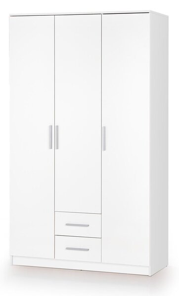 Dulap Cirveso 113Alb, Alb lucios, 21x12x5cm, Uși dulapUși dulap: Cu balamale