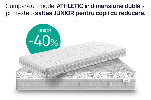 Saltea iSleep, ATHLETIC, 90x190