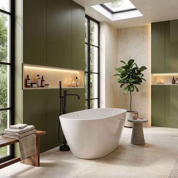 Baterie de podea Rea Clif Black