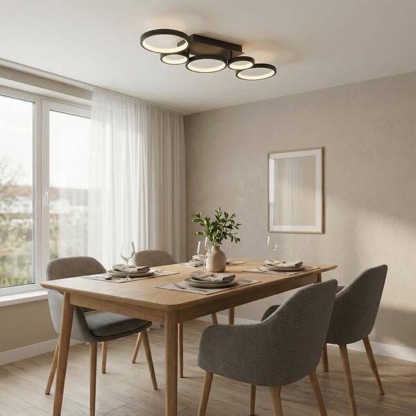 Lampă de tavan LED APP1913-C Black