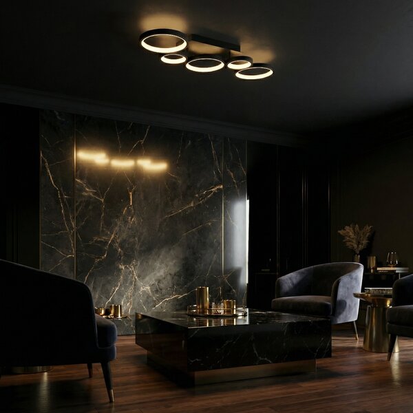 Lampă de tavan LED APP1913-C Black