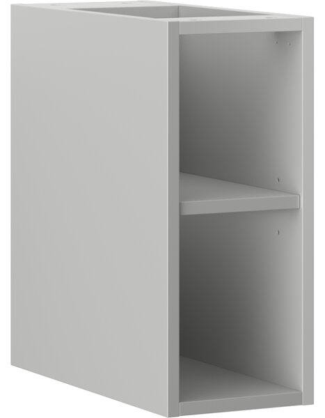Mexen Box-A, dulap deschis cu raft 20 cm, gri mat, 91AX2-0200-470-0-62