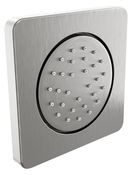 Mexen - duză de duș pentru podea, pătrată, 130x130 mm, grafit, 79366-66