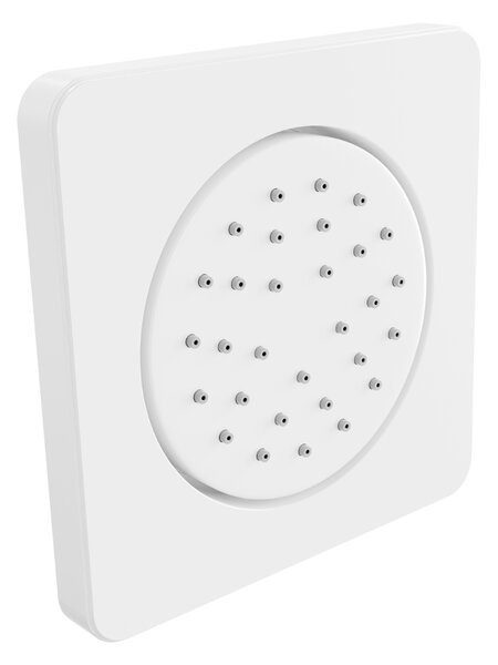 Mexen - duză de duș pentru podea, pătrată, 130x130 mm, alb, 79366-20