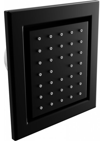 Mexen - duză de duș pentru podea, pătrată, 130x120 mm, negru, 79365-70