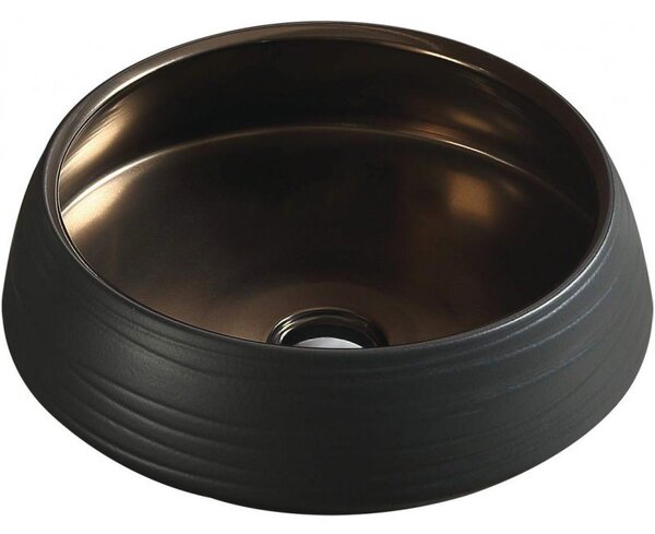 Lavoar Mexen ARIANA, 43x43 cm, negru-auriu, 22054366