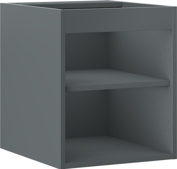 Mexen Box-A, dulap suspendat 40 cm, grafit mat, 91AX1-0400-470-1-66