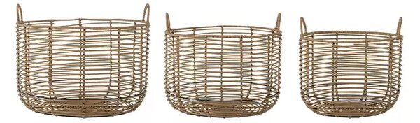Mekkel Basket 3 pcs. Nature - Bloomingville