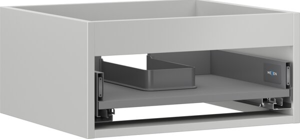 Mexen Box-A, dulap suspendat 50 cm, 1 sertar, gri mat, 91AX0-0500-235-1-62