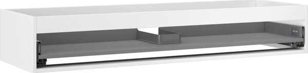 Mexen Box-A, dulap suspendat, 140 cm, 1 sertar, alb mat, 91AX0-1400-235-1-01