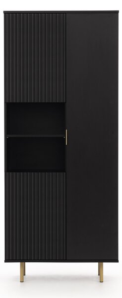 Dulap cu rafturi Nalani R3D (negru). 1071318