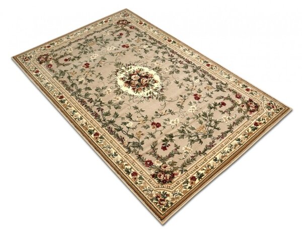 Model Lotos 1525 110, Covor Dreptunghiular, Crem Bej Dreptunghi, Bej, 80x150