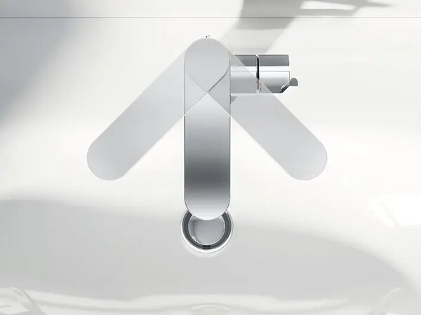 Grohe Plus - Baterie pentru lavoar L, cu ieșire Push-Open și capăt extras, crom 23844003