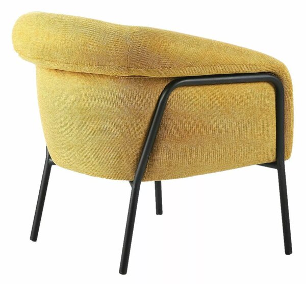 Fotoliu de design CLOVER BREGO, mustar BREGO 68
