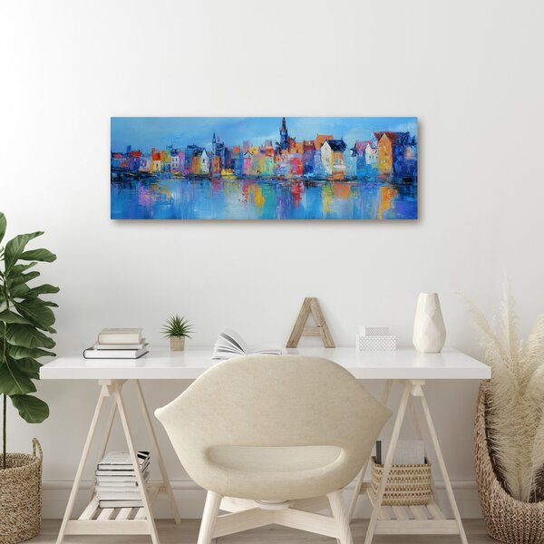 Tablou peisaj urban de basm