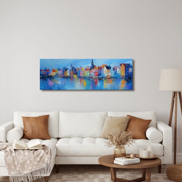 Tablou peisaj urban de basm