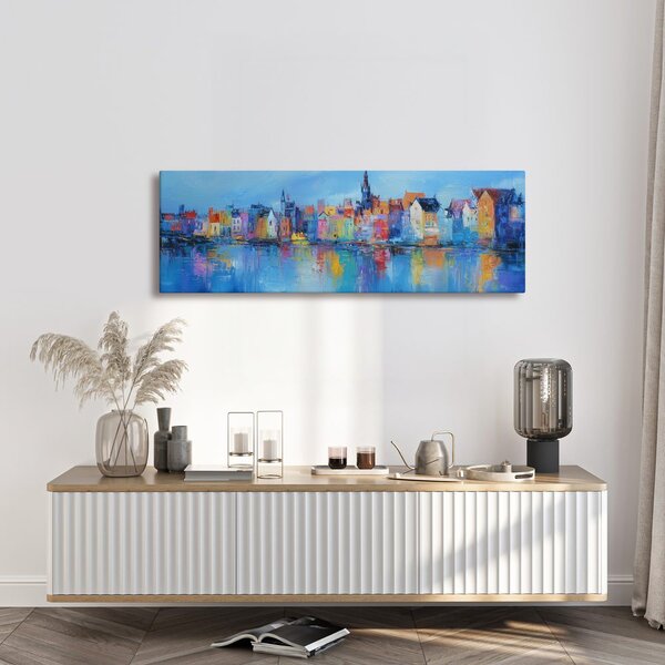 Tablou peisaj urban de basm