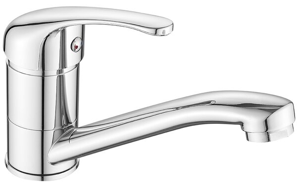 Kuchinox Pedro, baterie lavoar cu piedestal și gură rotativă, cromată, LAV-BQE_026D
