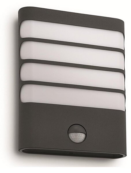 Philips RACCOON 17274/93/16-LED Aplica de exterior cu senzor LED/3W/230V IP44