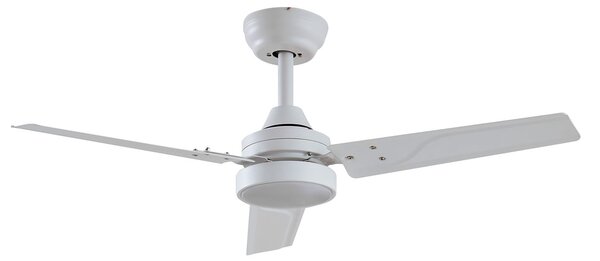 Ventilator de tavan cu LED Aerallo, alb, CCT, silențios - Lindby Lindby, Aerallo, Alb, Camera de zi, Metal, Modern