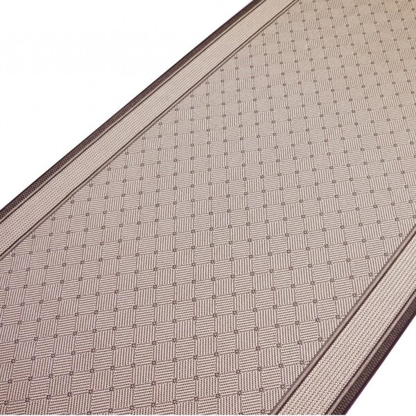 Traversa Bucatarie 1944 19, Flex Antiderapant, Crem Maro 133 x 200