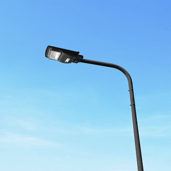 Lampă LED stradală solară dimabilă LED/6W/3,2V 6000K IP65 5000 mAh + telecomandă