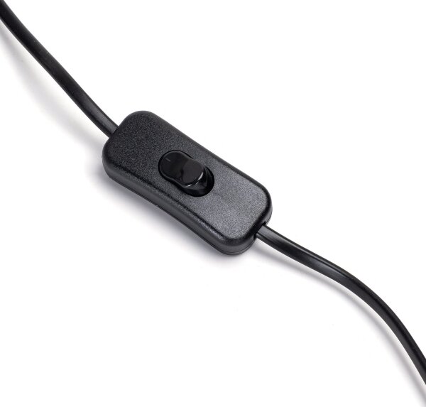 Lampă de masă Aigostar 1xE27/60W/230V negru