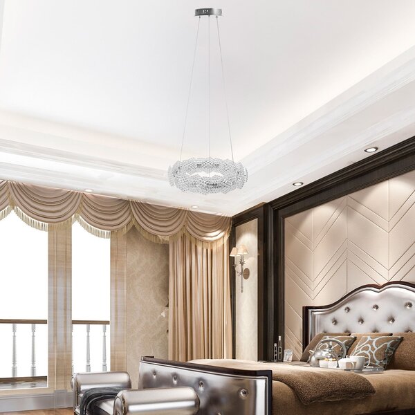 Lampa LED MS016-CP Chrome 47cm