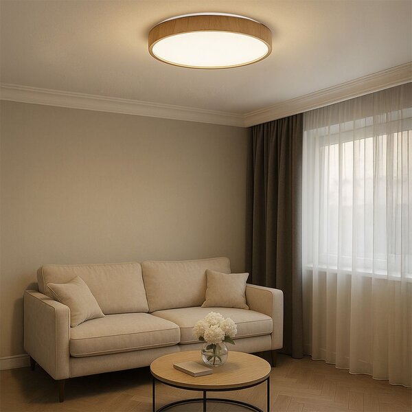 Lampă de tavan G116-C 40CM WOOD