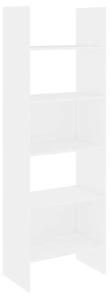 Bibliotecă, alb, 60x35x180 cm, PAL
