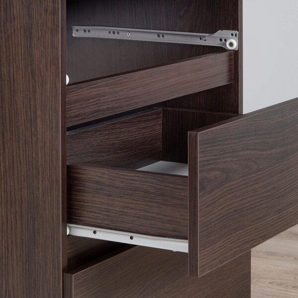 Masă PC de colț Bevin (wenge) (D). Promo -14%. 1068960