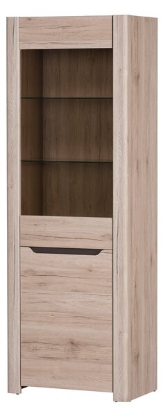 Z0ND0 Vitrină Dessum 01 (stejar sanremo + maro). 1068125