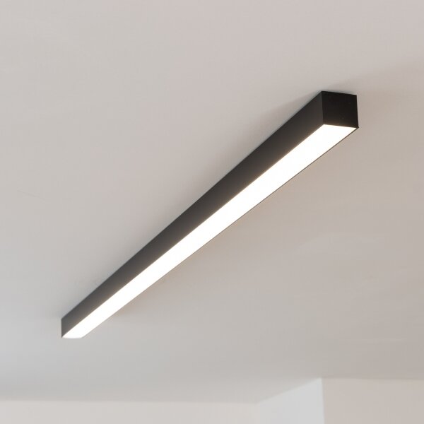 Brilagi-LED Plafonieră montată/suspendată SYNODICO LED/30W/230V 4000K neagră