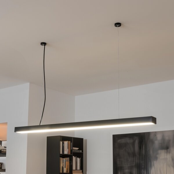 Brilagi-LED Plafonieră montată/suspendată SYNODICO LED/30W/230V 4000K neagră