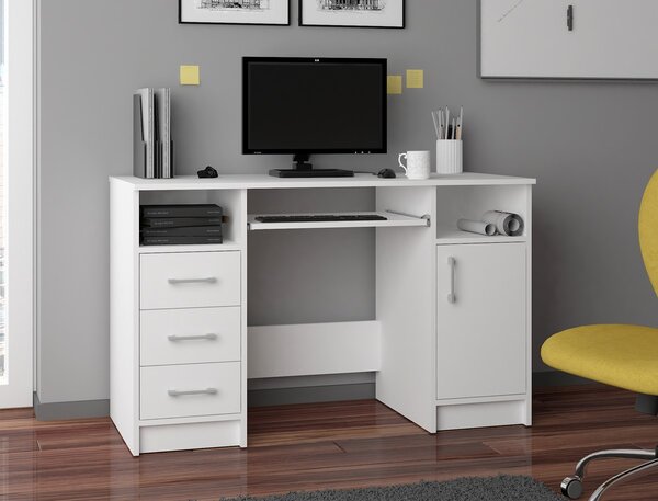 Masă PC Asegura (alb). Promo -20%. 1117046