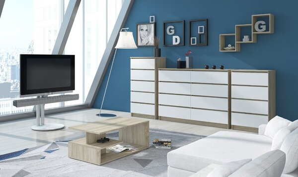 Set rafturi de perete Kenzo (stejar sonoma). Promo -18%. 1068835